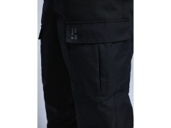 Poederbaas ski broek heren Drekka bib pant black-model-voor-pb270910-001
